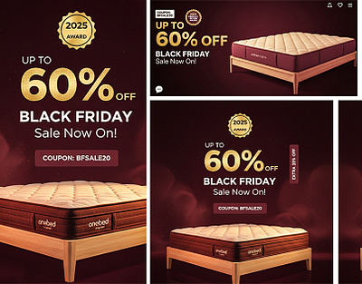 Black Friday Social media banner design 60 off banner black friday branding instagram banner logo modern motion graphics promption social post trend trendy ui web banner