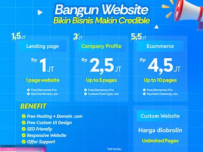 Full-Service Website Build: From Domain to Design & Development branding design graphic design laravel mobile app design next js poster design react ui ui design uiux design web design web development webflow wix wordpress