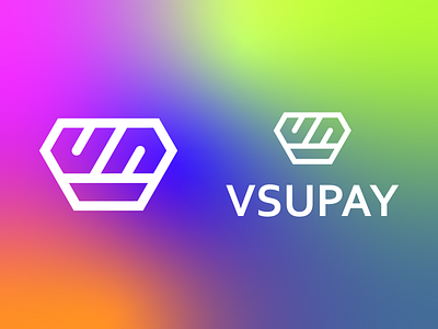 VSUPAY Logo brand branding design graphic design illustration logo logo design minimal modern pay ui vsu vsupay