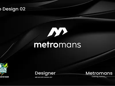 Metromans adobe adobe illustrator cc brand identify branding clothing clothing band clothing design design graphic design lettermark logo logoconcept logodesign logodesigner logomark logotype metromans motion graphics typography wordmark