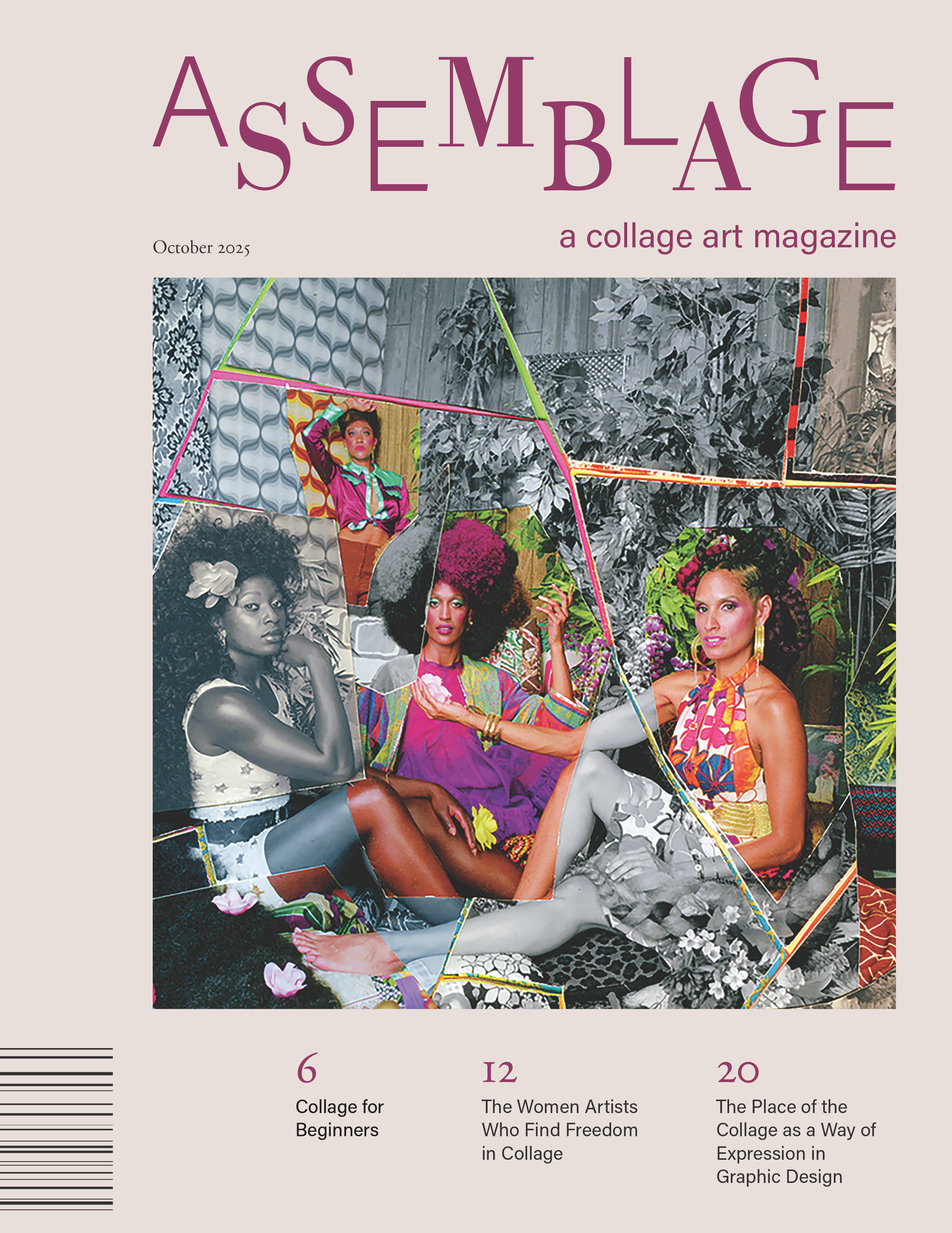 Assemblage Magazine Cover and Identity