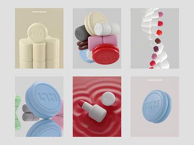 Product Collection Animation 3d 3d product art direction art director brand animation brand video branding colors cosmetic product hero image motion graphics product animation product visual products promo video social media content visual design visual designer