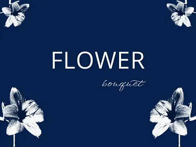 Flower bouquet banners design figma graphic design minimalism photoshop