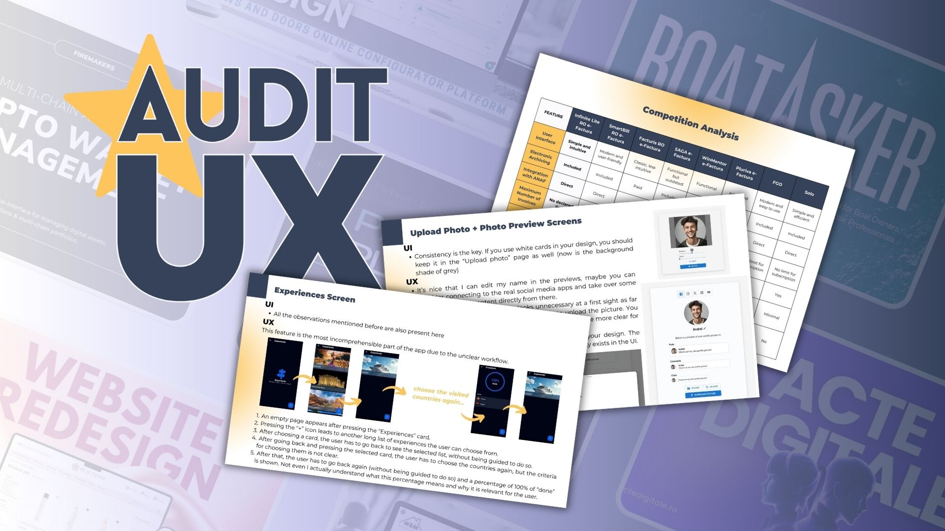 Audit UX - auditux.design audit audit ux ux