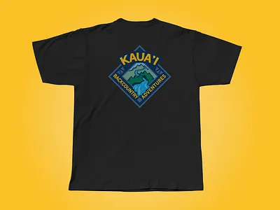Kauai Backcountry Adventures branding design graphic design hawaii illustration kauai logo merch photoshop shirt vector