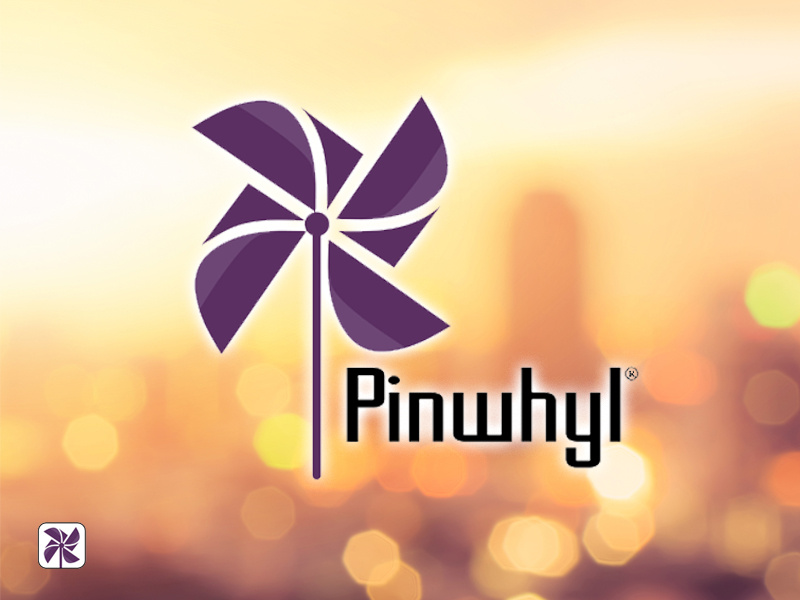 Pinwhyl® - Logo for a Marketing Firm in New Jersey animation branding graphic design logo