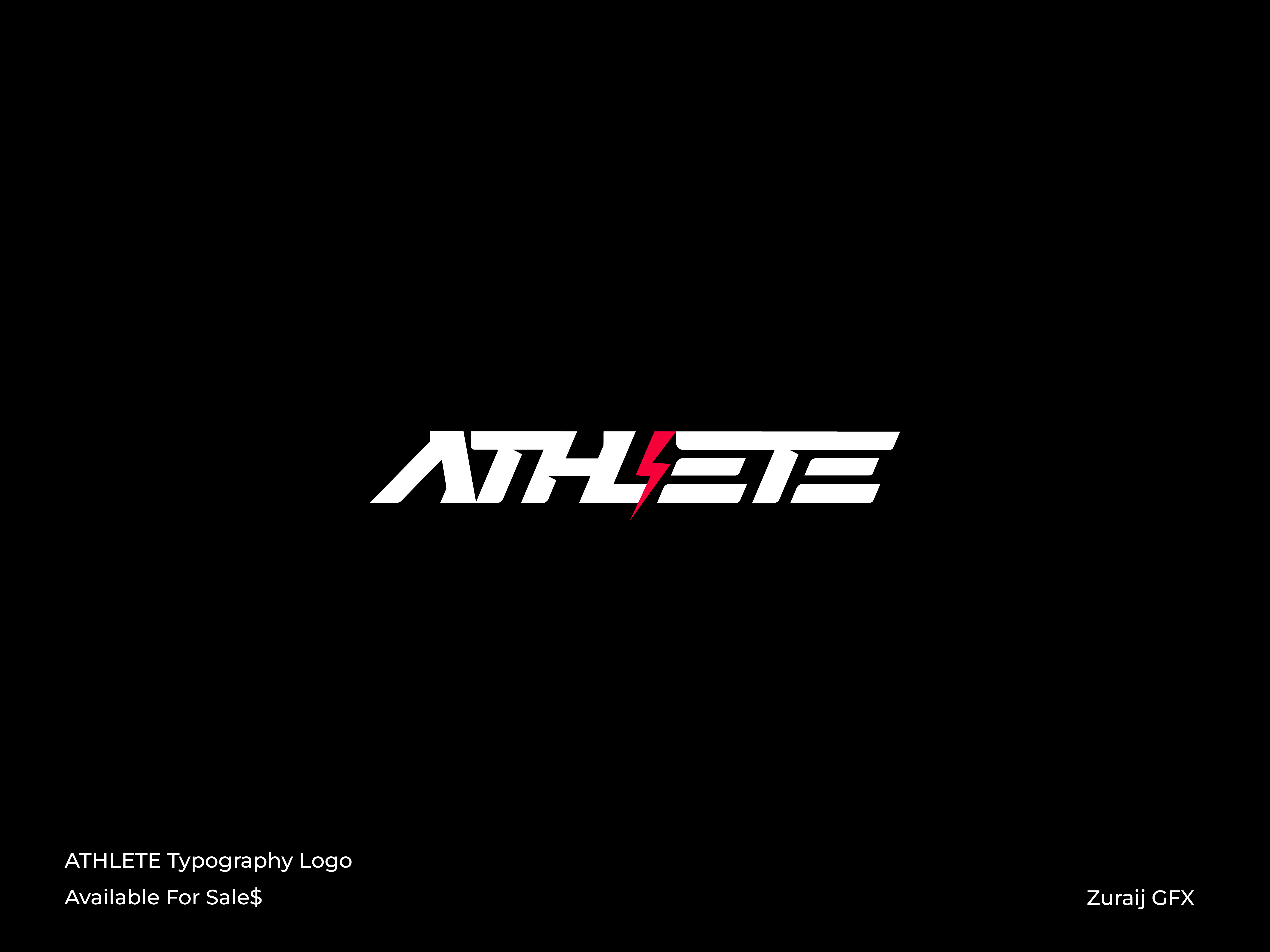 ATHLETE Typography Logo Design athlete logo athlete sportswear branding custom fonts custom logo design energy logo graphic design illustration letter logo logo nutrition logo sports logo sportswear logo typography vector