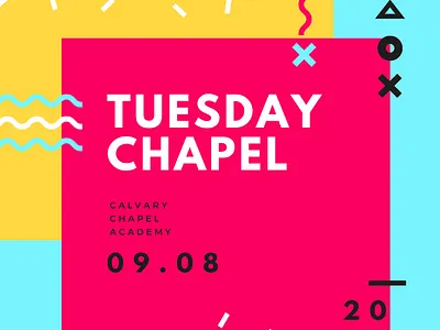Social Media Graphics: Christian School christian school church digital media graphic design print media social media