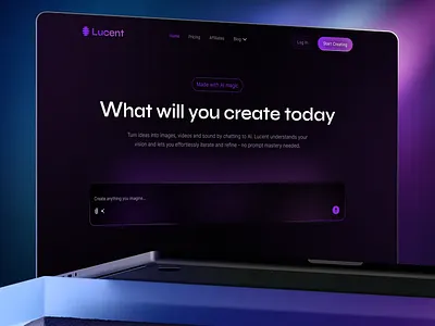 AI Image and Video Generation Website UI/UX ai ai design tools ai image generator ai landing page ai platform ui ai startup ai video generator ai website chatgpt creative ai generative ai design landing page ui ux web design