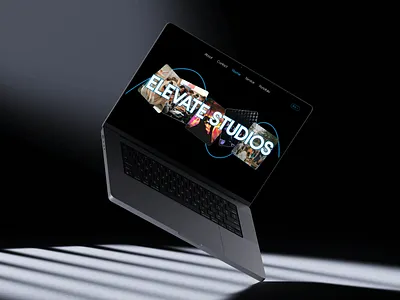 Design for Elevate Studio - Event Organizer Website agency branding event ui