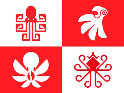 Logo collection animal logo branding design graphic design illustration logo typography ui vector