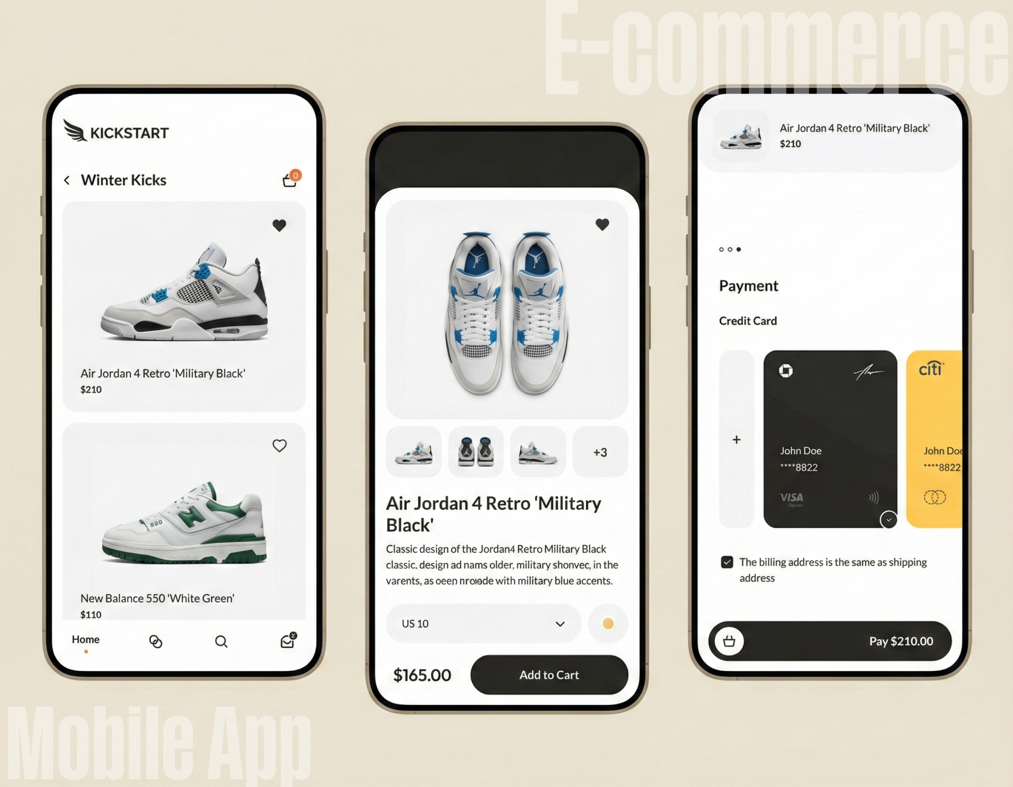 Example of App Store & Play Store Screenshot Design
