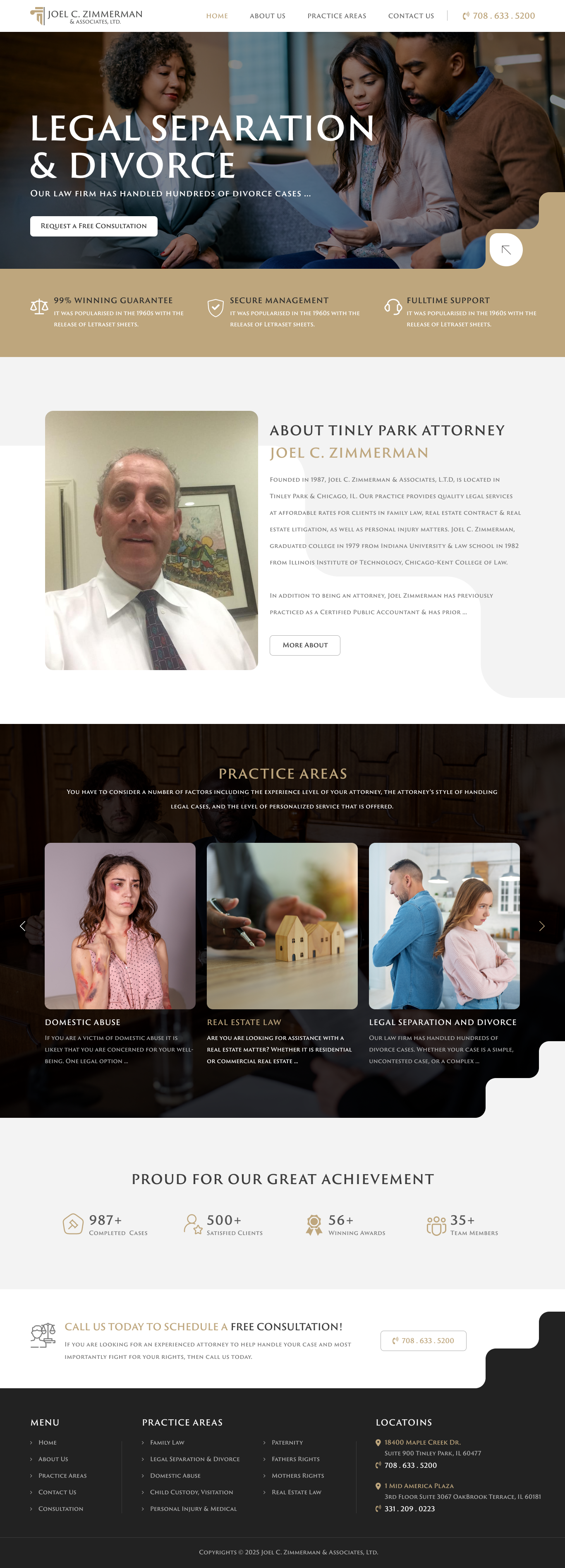 Law Website family law website law web design real estate law