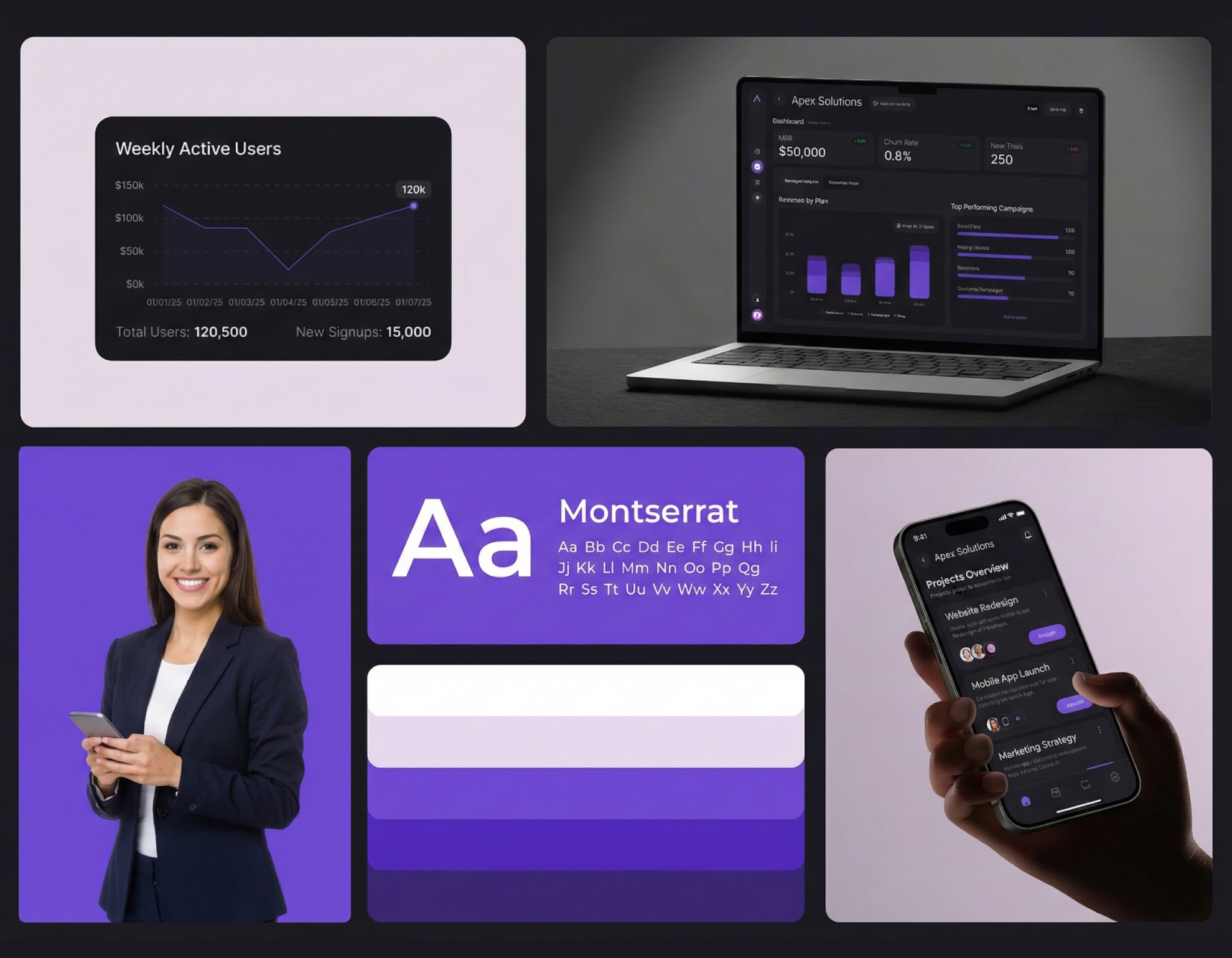 Example of Brand Identity & Logo Design For Startup