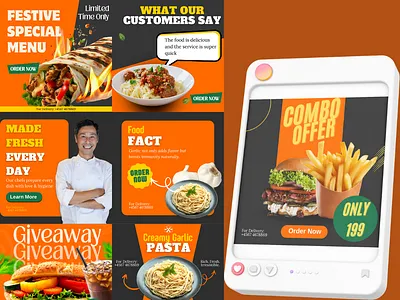Food social media post design branding content design food post graphic design instagram post restaurant post social media social media design social media post