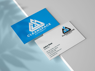 Clean Space Authority Logo Design branding clean clean space cleaning design graphic design iconic logo logo design vector