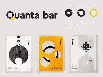Quanta bar branding graphicdesign logo logodesign logomark logotype tasting wine