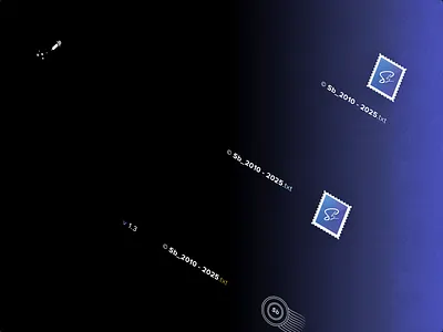 Footer Signature - Stamp 🖋️ brand branding color picker copyright dark blue sea footer graphic design icon set icons designer illustration illustrator ai initial logo logotype mockup photoshop psd print designer saas design signature stamp typo typography ui ux designer