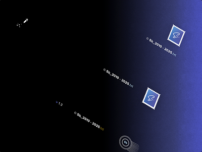 Footer Signature - Stamp 🖋️ brand branding color picker copyright dark blue sea footer graphic design icon set icons designer illustration illustrator ai initial logo logotype mockup photoshop psd print designer saas design signature stamp typo typography ui ux designer