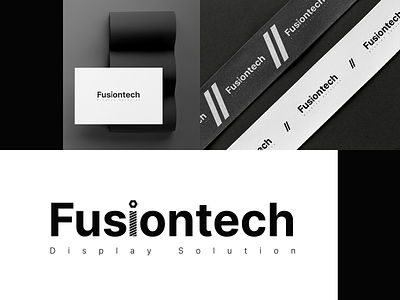 Logo Design for Fusiontech 2d art 2d logo brand branding design digital digital art graphic design identity branding illustration logo logo design minimal modern modern logo techinal logo technical technology vector wordmark