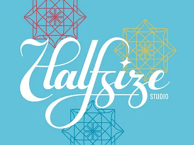 Snowflakes & Script custom lettering logo script snowflakes type wordmark