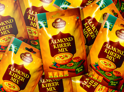 Kheer Mix- Food Pouch Packaging Design attractive pouch food label food label design food packaging food packaging design kheer mix packaging kheer mix packaging design label label design packaging packaging design pouch pouch design pouch label pouch label design pouch packaging pouch packaging design product design product label product packaging design
