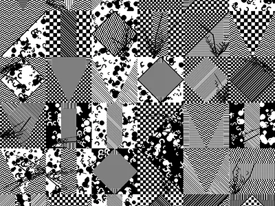Collage Of Pattern abstract black and white branding christmas clothingpattern colorful creative creative coding design generative art geometric graphic design illustration lines pattern