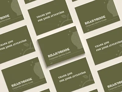 Сorporate identity for a Korean company branding graphic design logo