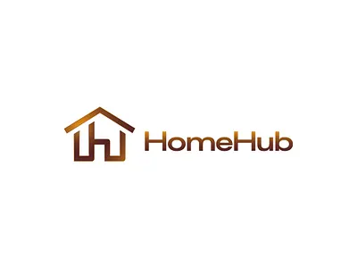 Luxury House logo for sale abstract logo building golden logo h house h logo home house letter h lettermark lineart monoline premium logo real estate