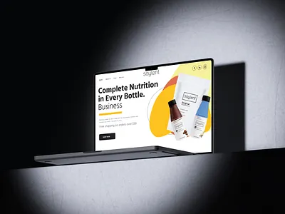 Complete Nutrition E-commerce Website Design conversiondesign dribbble ecommerce figma landingpage modernui productdesign uidesign uxdesign webdesign website