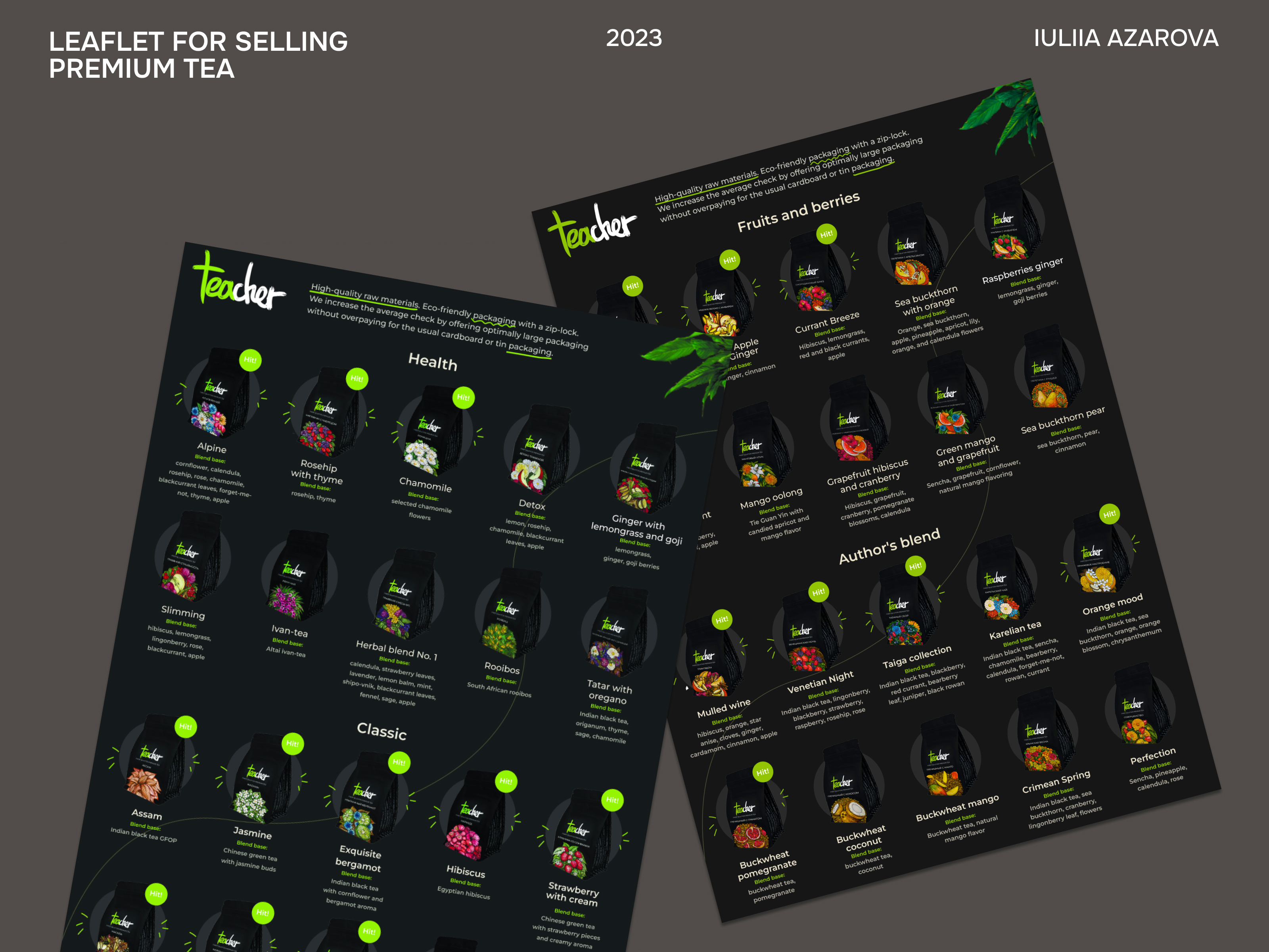 Example of Flyer & Brochure Design