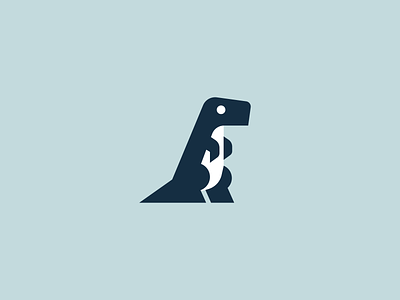 Dino animal brand branding design dino dinosaur elegant graphic design illustration logo logo design logotype mark minimalism minimalistic modern sign trex vector wild