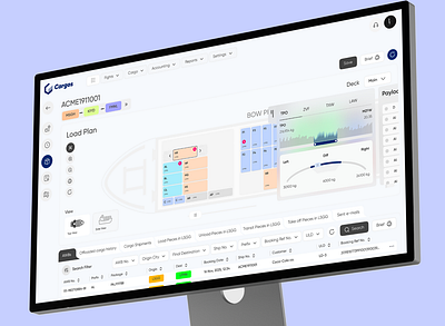 Crgos - Plane Load Management System animation app branding cargo crm dashbaord delivery design graphic design illustration logo motion graphics shipping ui uiux vector web app web design