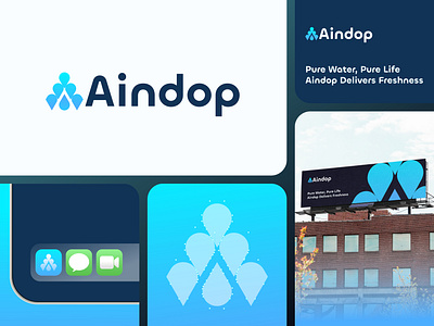 Letter A water drop logo design - unused a brand guidelines brand identity branding branding design creative logo design eco logo letter a logo letter a water drop logo liquid logo logo design logo designer logodesigner minimal modern logo pure logo water drop logo water logo