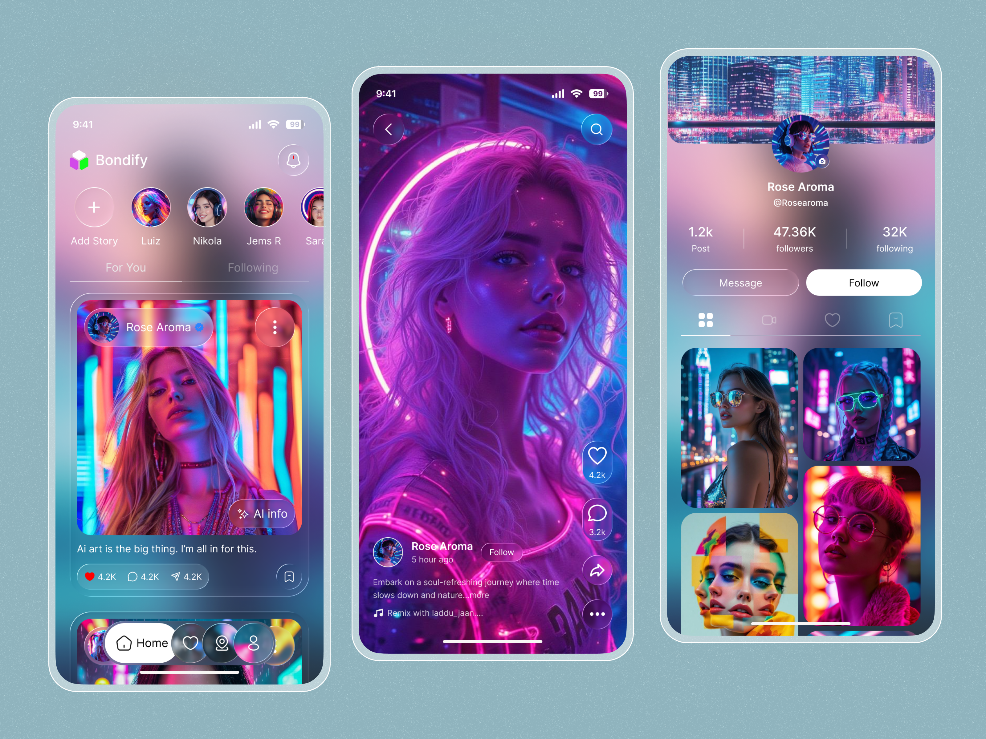 Example of Mobile App UI/UX Design