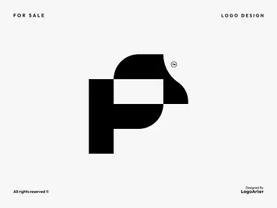 Letter P Logo Concept For Sale abstract p ai logo branding business logo collection design letter p logo logo design minimalist logo modern logo p icon p letter p letter logo p logos p mark p monogram simple logo tech logo visual identity