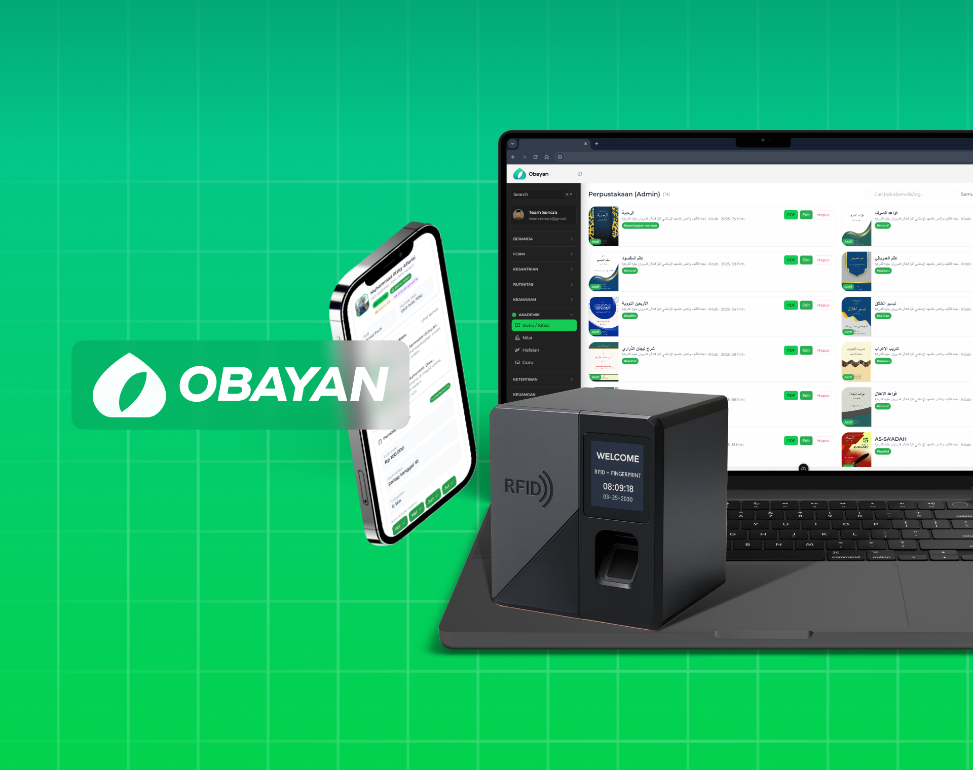 Obayan - Modern School Management System edtech education figma finance graphic design management mobile app security ui ux design web app