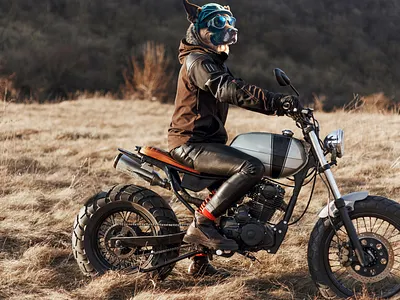 Image motard graphic design