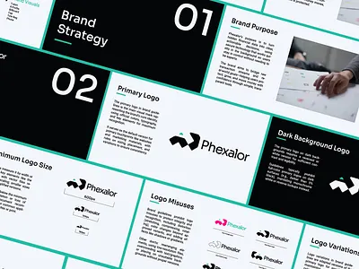 Professional Brand Guideline branding graphic design logo