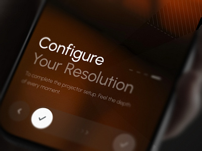 Projector Mobile App – Smart Light Control UI admin ai app app design automation b2b business crm dashboard design interface ios iot mobile product saas smart software ui ux