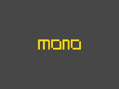 mono brand branding design graphic design icon illustration logo typography vector