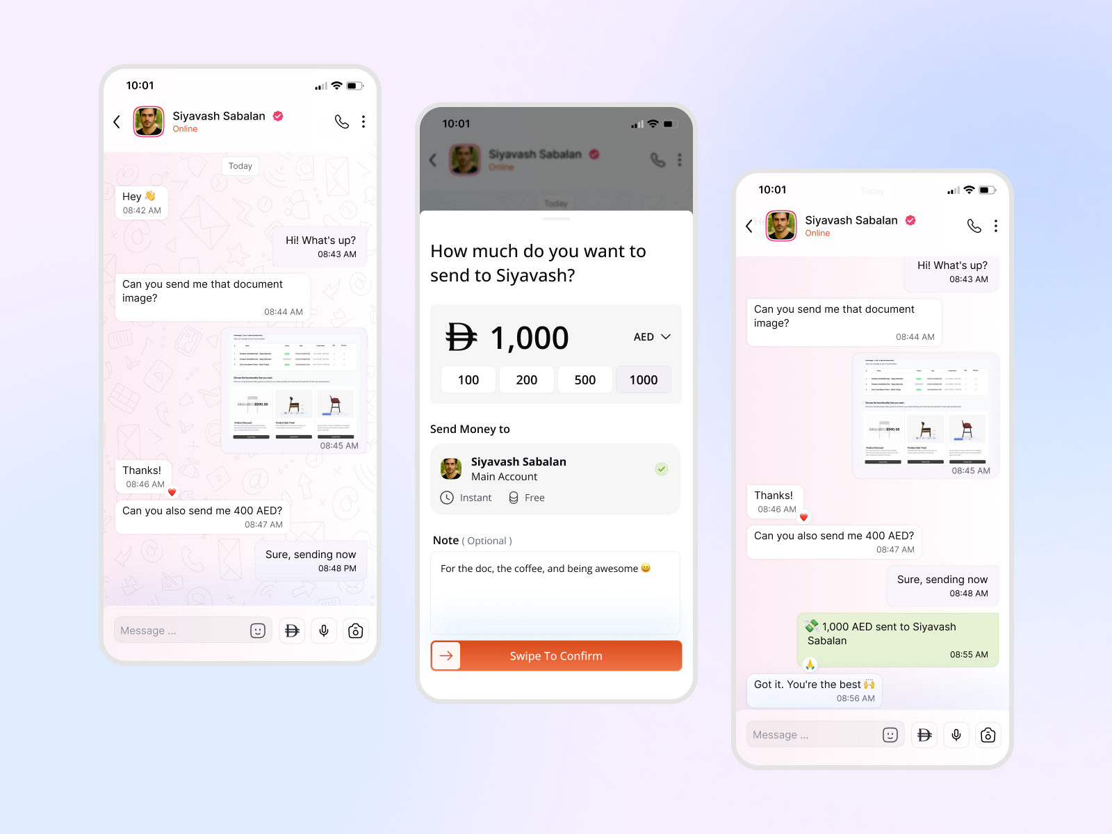 Example of Mobile App Design 