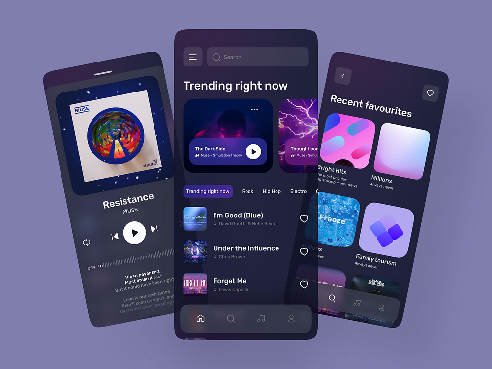 Browse thousands of Music App images for design inspiration | Dribbble