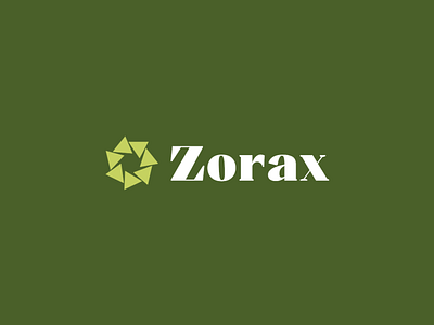 Zorax logo logotype