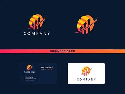 Modern Corporate Growth Logo – Abstract Business Branding Design abstract logo brand identity business logo company logo corporate branding corporate logo creative business logo finance logo gradient logo graphic design growth logo marketing logo modern logo professional logo startup branding technology logo
