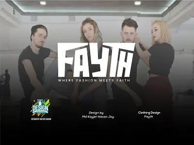 Fayth - Clothing, Clothing brand, Clothing fashion adobe adobe illustrator cc brand design brand identify clothing clothing brand design fashion brand fashion design fayth graphic design lettermark logo logo concept logo design logo designers logomark logotype typography wordmark