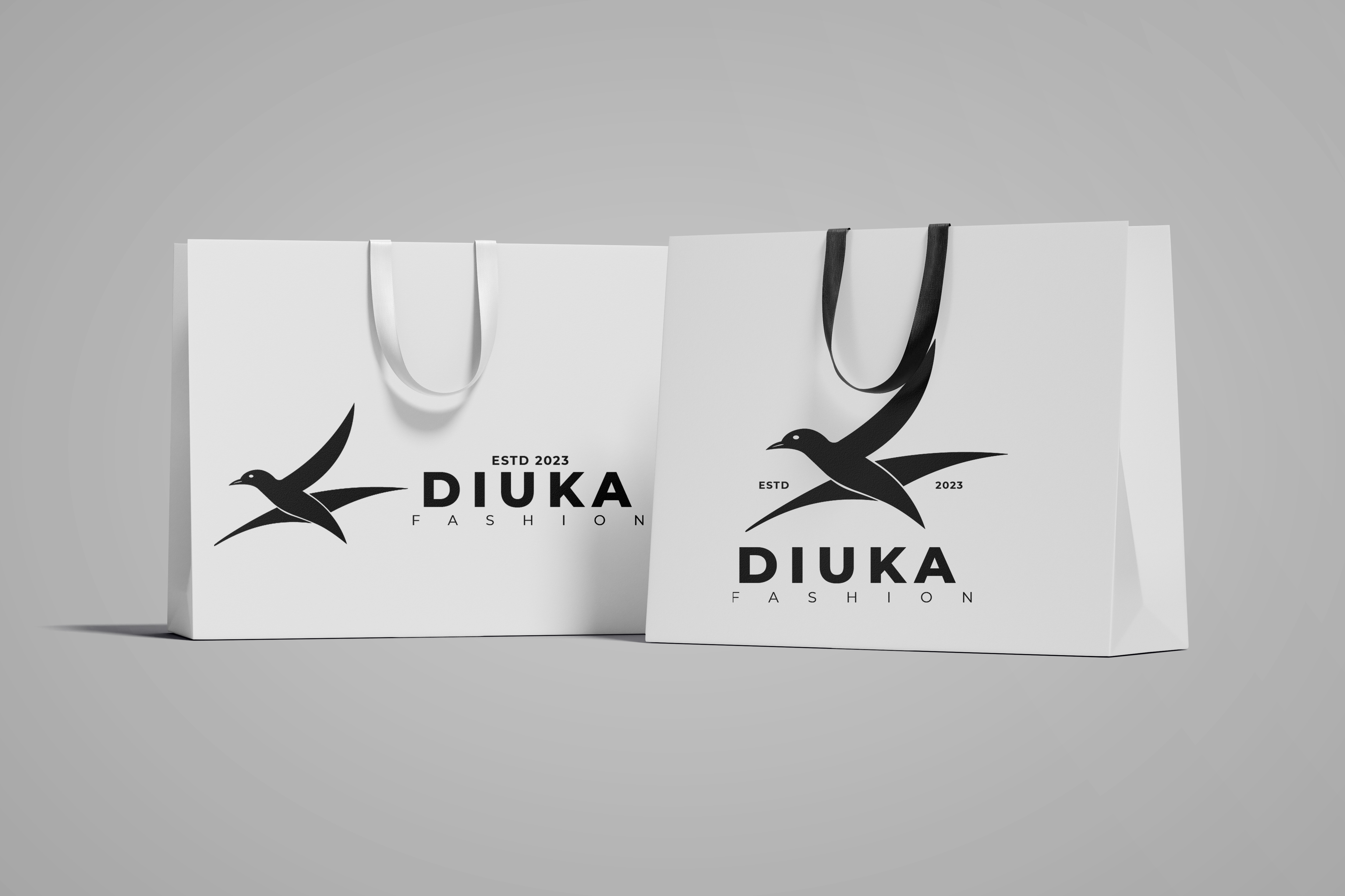 Duika Fashion branding design graphic design illustration logo social media post design typography
