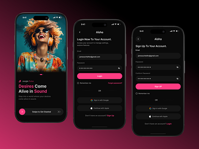 Mobile App Authentication UI – Login, Signup & Password Reset all app app flow design app login signup app onboarding authentication ui create account figma design forgot password ui log in login signup flow login ui mobile app design mobile ux onboarding otp verification password reset register sign up signup screen user interface design