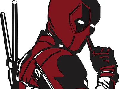 Deadpool design graphic design illustration vector