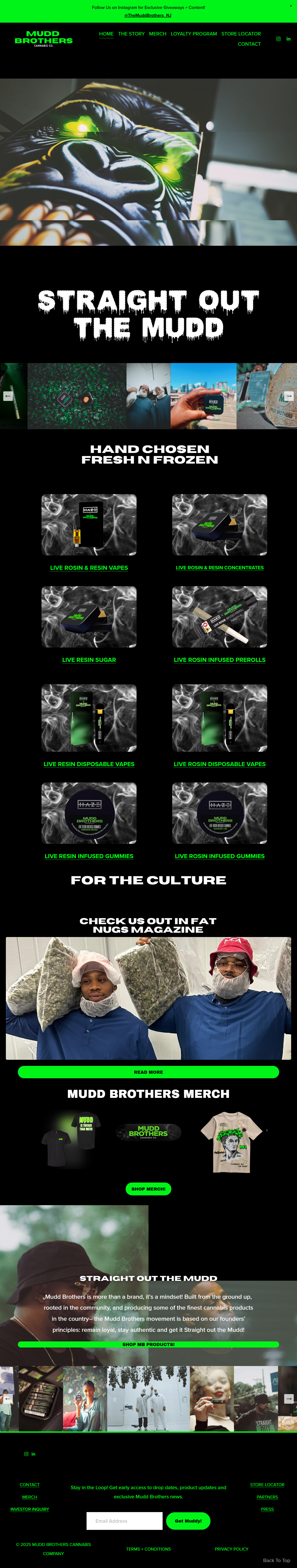 Modern Cannabis Brand Website — Clean, Compliant & User-Focused branding design graphic design illustration landingpage logo vector webdesign webxpart